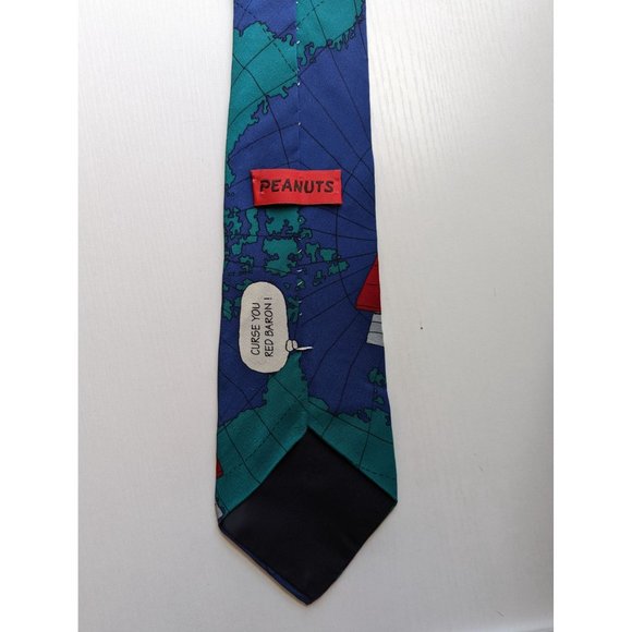 Manhattan Menswear Vintage Peanuts 1995 Snoopy Tie - Picture 3 of 5